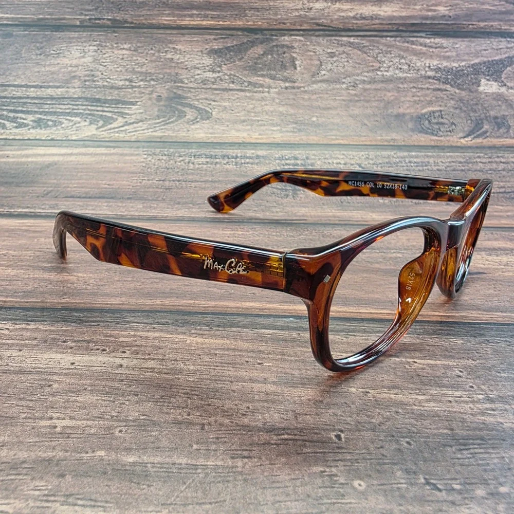 Max Cole MC1456 COL 10 Tortoise Eyeglasses Frames 52-18-140